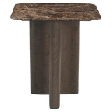 Endebord Castello røkt trekullmarmorplate Richmond Interiors Sidebord