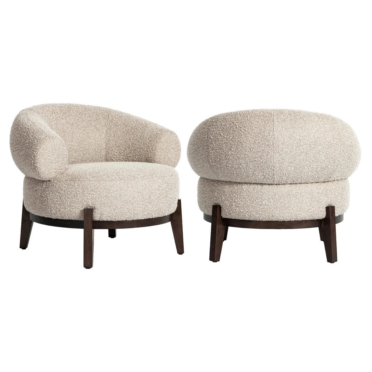 Loungestol Montana natural chunky flammehemmende Richmond Interiors Lenestol