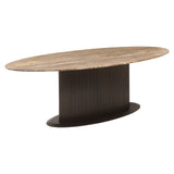 Spisebord Russo askebrun ovalt 235 Richmond Interiors Spisebord