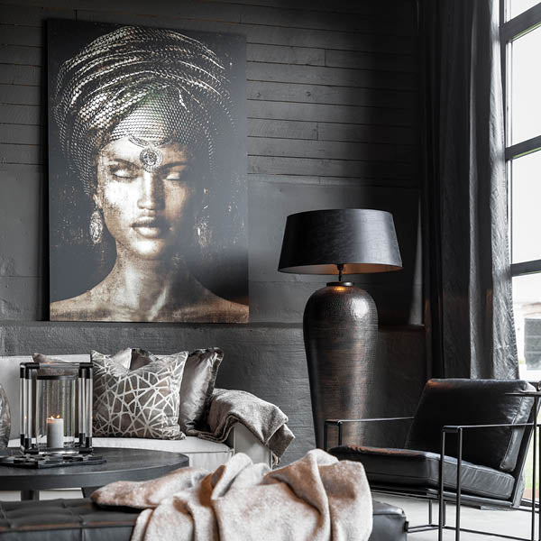 GLAMOUR GIRL SEPIA Artwood Bilde