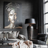 GLAMOUR GIRL SEPIA Artwood Bilde