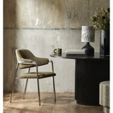 ALBERT stol - grønn Nordal CHAIRS+ARM
