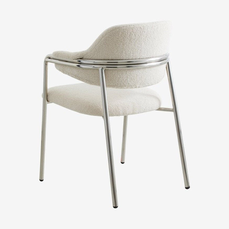 ALBERT stol - rå hvit Nordal CHAIRS+ARM