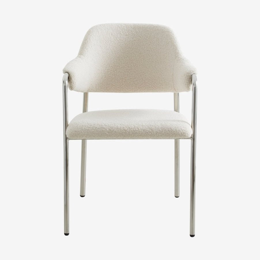 ALBERT stol - rå hvit Nordal CHAIRS+ARM