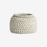 AOBA krukke i sement, S - Hvit Nordal INDOOR POT