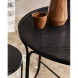 OLIVO hagebord - sort Nordal GARDEN FUR