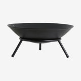 ASTER brannbane med stillas - ø61 cm - sort Nordal DECO ITEMS