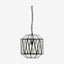 ATE pendel i jern og glass - ø35 cm - klart glass/sort Nordal HANG LAMPS