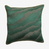AVIOR-putetøy i satin - 45x45 - mørkegrønn Nordal PILLOWS