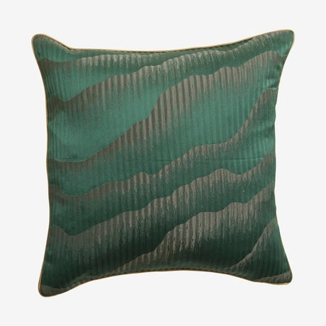AVIOR-putetøy i satin - 45x45 - mørkegrønn Nordal PILLOWS