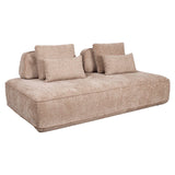 Sofa Tudor mocca boldweave 2,5-seter bevegelig ryggstøtte Richmond Interiors Sofa