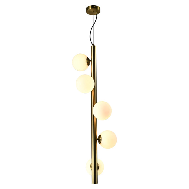 Lysekrone Elorie messing antikk Richmond Interiors Taklampe