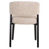 Spisestol Zeno beige leopard Richmond Interiors Spisestol