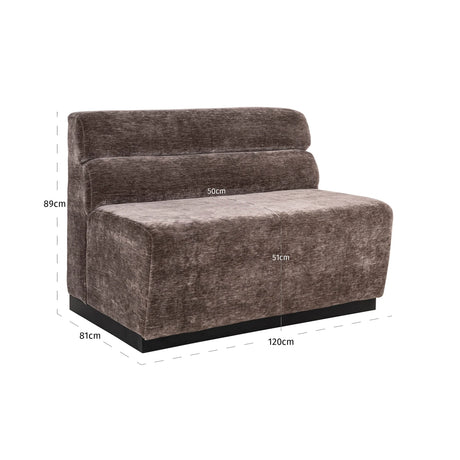 Spisebenk Delia spesialtilpasset brannhemmende Richmond Interiors Benk