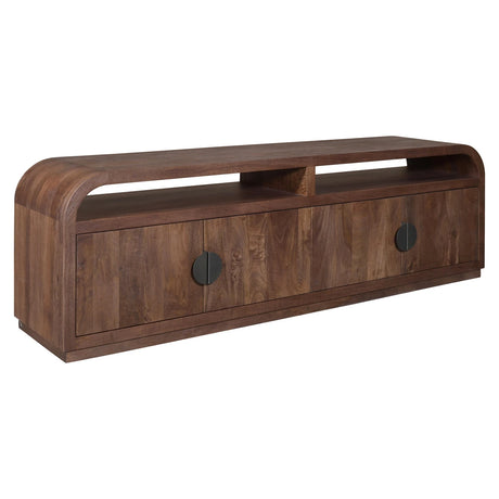 TV-benk Baldwin krydderbrun Richmond Interiors TV-benk