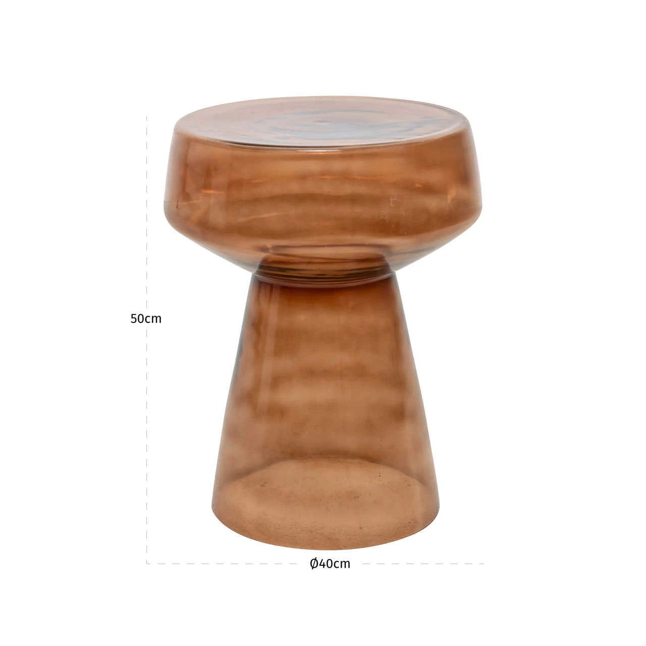 Endebord Isa brown Richmond Interiors Sidebord