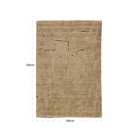 Teppet Bhawan brun 200x300 Richmond Interiors Teppe