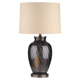 Bordlampe Rowan røyk Richmond Interiors Bordlampe
