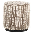 Pouffe & Footstool Lexie cream 45Ø Richmond Interiors Pall