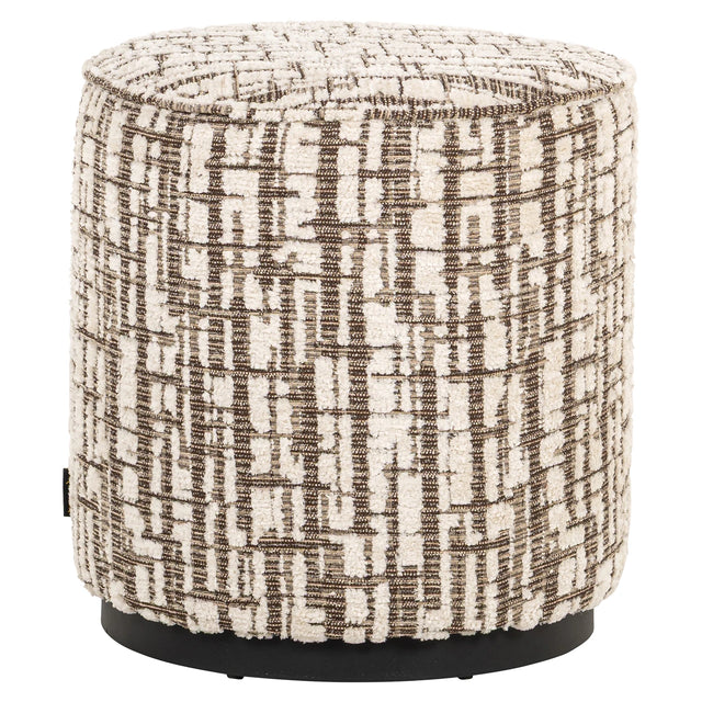 Pouffe & Footstool Lexie cream 45Ø Richmond Interiors Pall