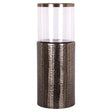 Hurricane light Faylen bronze S Richmond Interiors Lanterne og lysglass