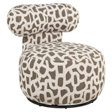 Lounge chair Kaya weave brown Richmond Interiors Lenestol