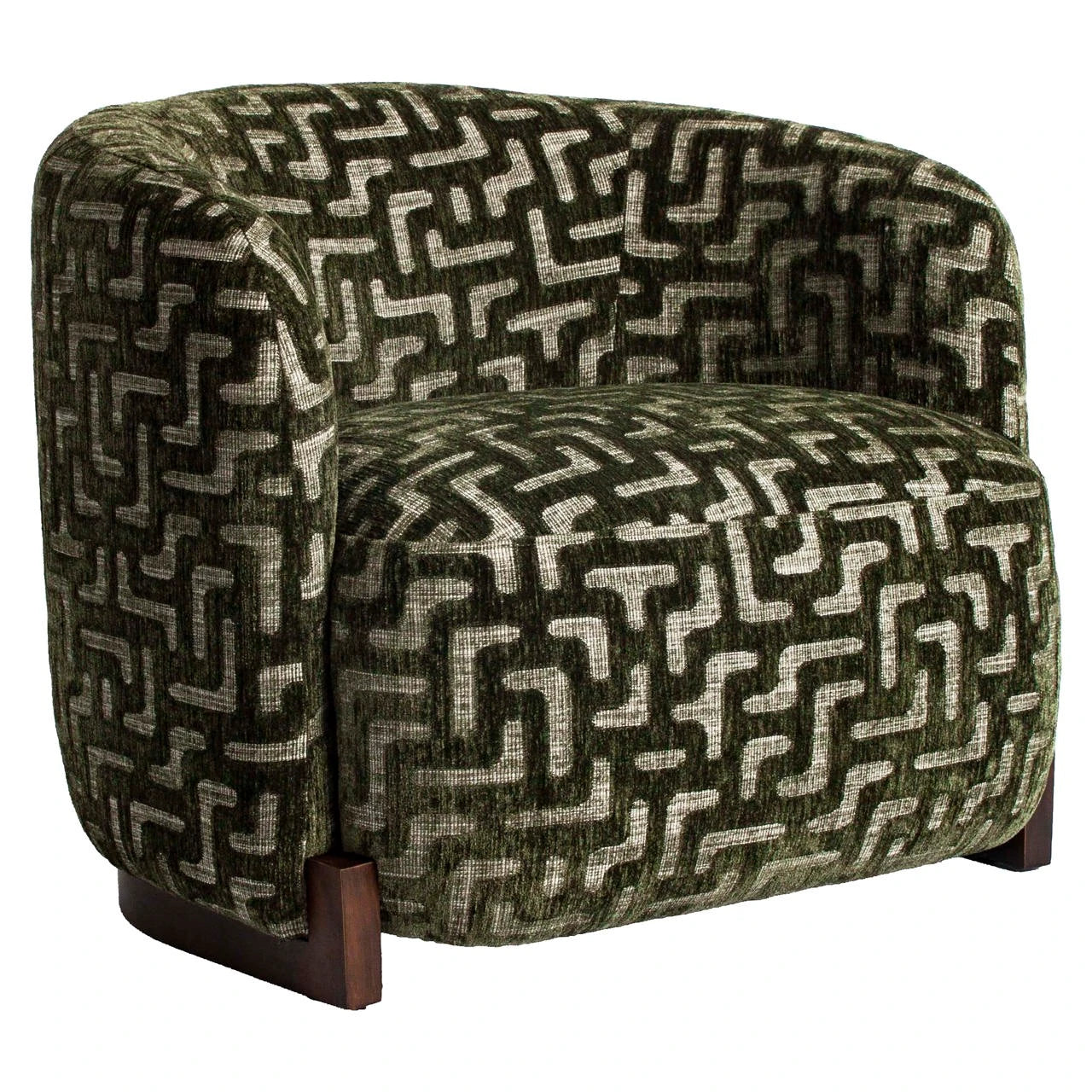 Lounge chair Hannah mose labyrint brannhemmende Richmond Interiors Lenestol