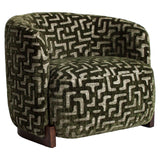 Lounge chair Hannah mose labyrint brannhemmende Richmond Interiors Lenestol