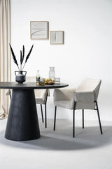 Spisebord Aron rundt 130x76 Eleonora Spisebord