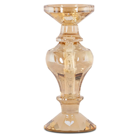 Candle holder Dilan amber small Richmond Interiors Lysestake