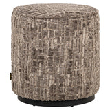 Puff & Fotskammel Lexie greige 45Ø Richmond Interiors Pall