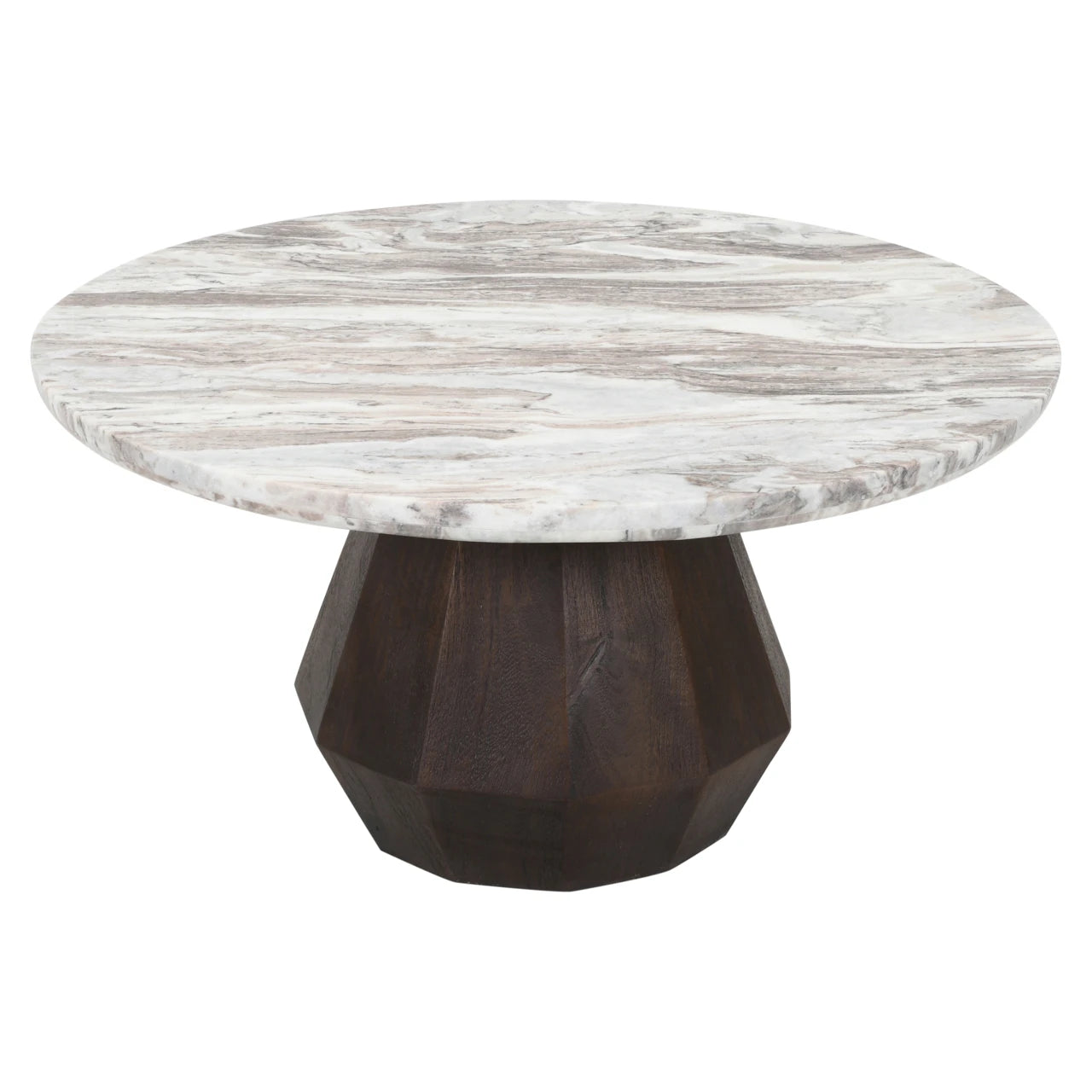 Kaffebord Oberoy Blush beige 80Ø Richmond Interiors Sofabord