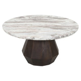 Kaffebord Oberoy Blush beige 80Ø Richmond Interiors Sofabord