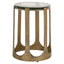Endebord Rixo gull Richmond Interiors Sidebord