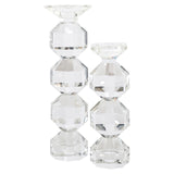 Candle holder Safia klar gjennomsiktig liten Richmond Interiors Lysestake