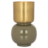 Vase Clover børstet gull Richmond Interiors Vase