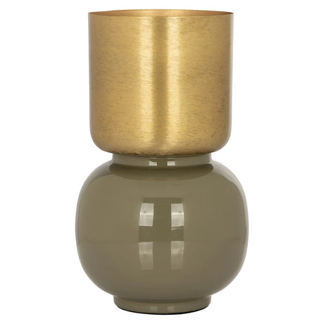 Vase Clover børstet gull Richmond Interiors Vase