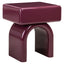 Nightstand Bennet burgunder 1-skuff Richmond Interiors Nattbord