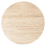 Salongbord Hampton mørk brun 90Ø Richmond Interiors Sofabord