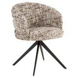 Spisestol Serenity brun omara svingbar flammehemmende Richmond Interiors Spisestol