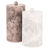 Oppbevaringsboks Rosaline chocolat brun oppbevaringskrukke stor Richmond Interiors Oppbevaring