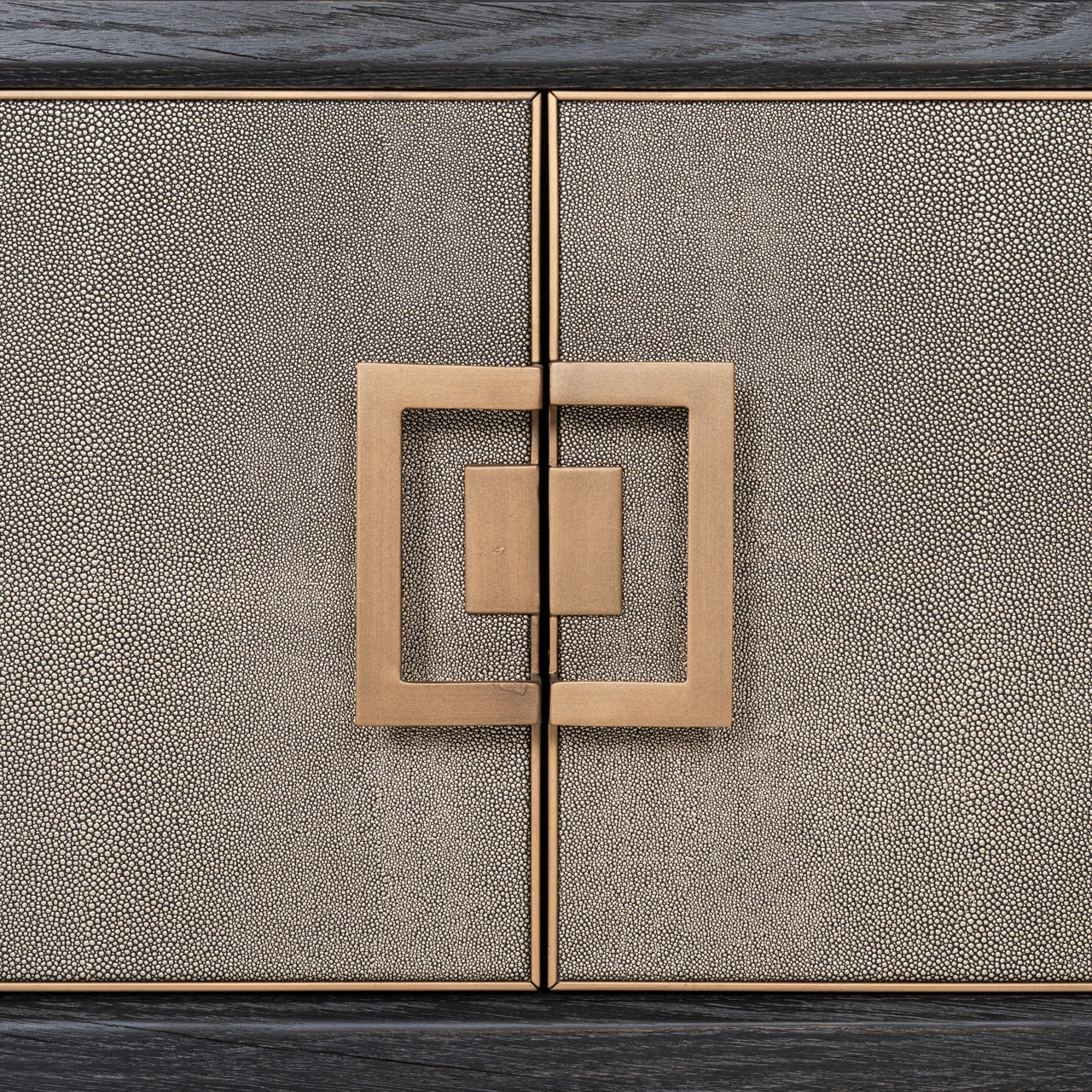 TV-benk Bloomville brass shagreen Richmond Interiors TV-benk