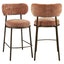 Krakk Encanto Vær rett mocha mousse Richmond Interiors Barstol
