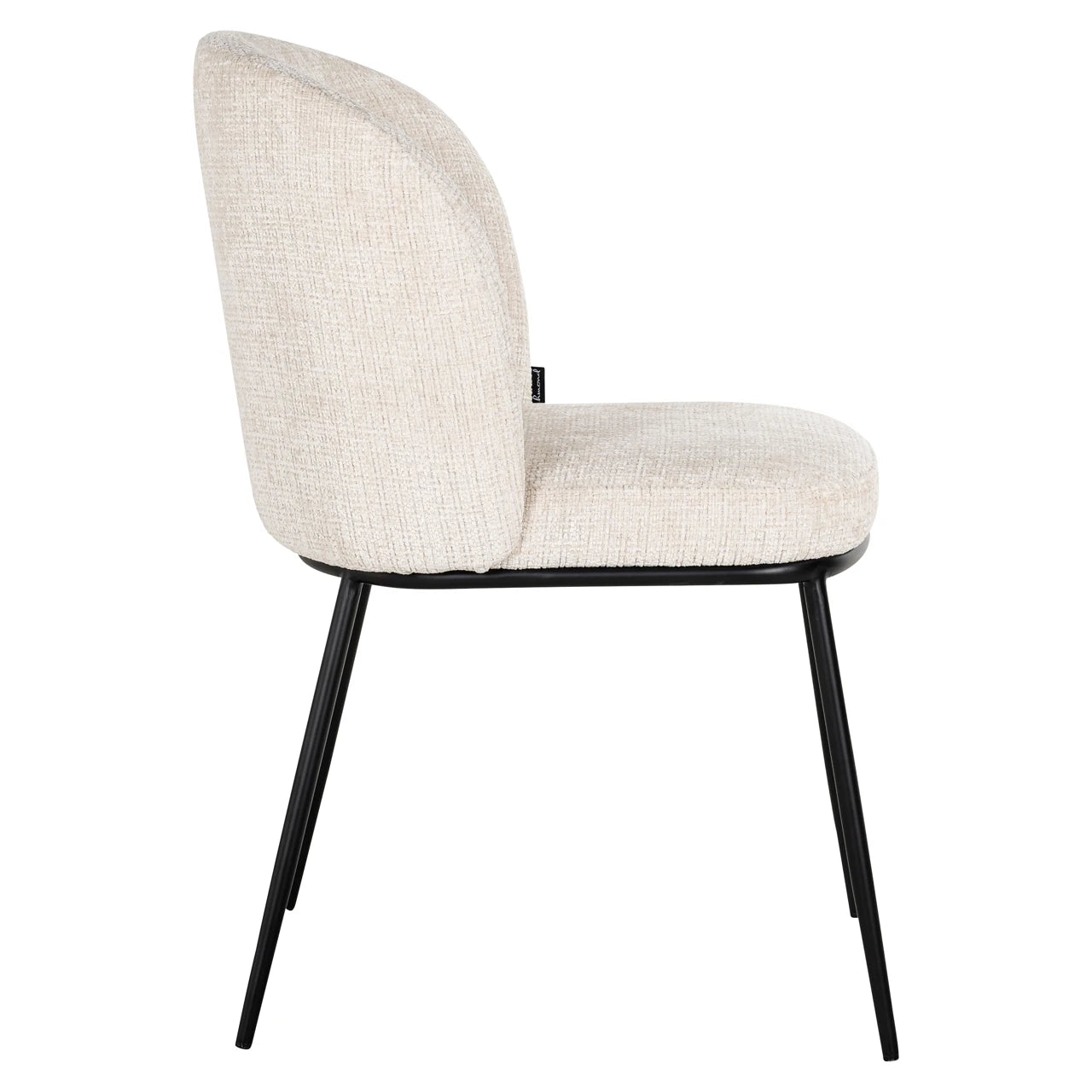 Spisestol Elvi niagara beige flammehemmende sett med 2 Richmond Interiors Spisestol