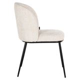 Spisestol Elvi niagara beige flammehemmende sett med 2 Richmond Interiors Spisestol