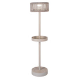 Utendørs gulvlampe Lunar lys beige Richmond Interiors Gulvlampe