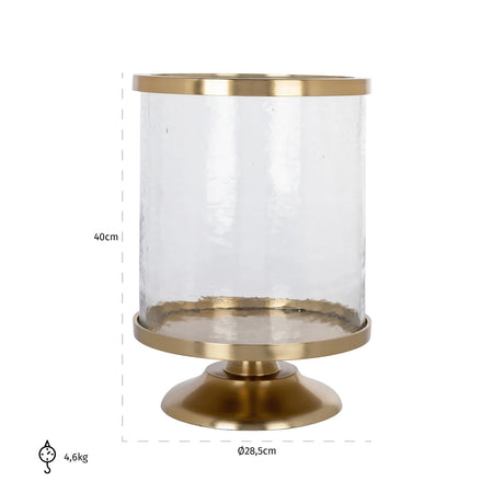 Orkanlys Jaysin gull Richmond Interiors Lanterne og lysglass