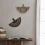 BALI-ventilator - naturlig/brun Nordal DECO ITEMS