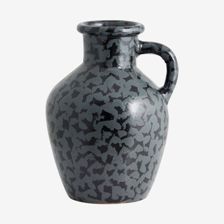 BATAM vase, glasert - sort Nordal VASEBOWL