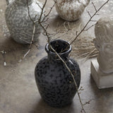 BATAM vase, glasert - sort Nordal VASEBOWL